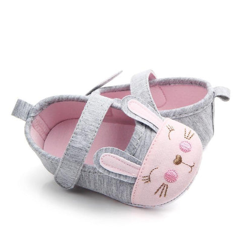 Cute Rabbit Cotton First Walkers