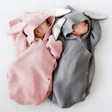 Sleeping Bag - Baby Knitted Bunny Sleeping Bags