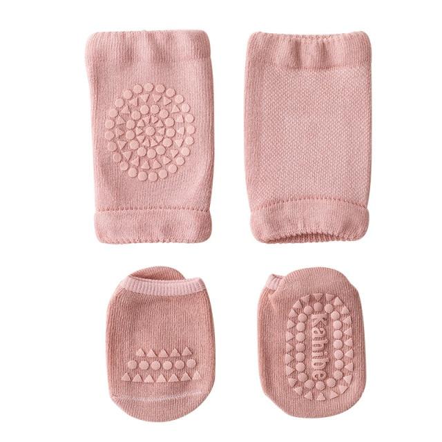 Socks - Newborn Baby Knee Socks Set For Crawling Kneecaps