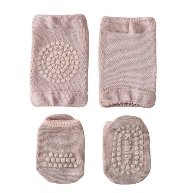 Socks - Newborn Baby Knee Socks Set For Crawling Kneecaps