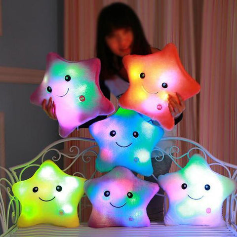 Light Up Star Pillow