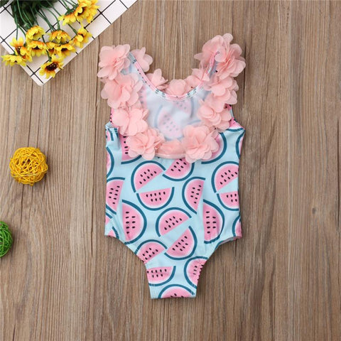Baby Girls Watermelon Swimsuit
