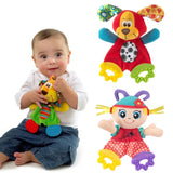 Cute Playmate Plush Toys Kids - Baby Teether